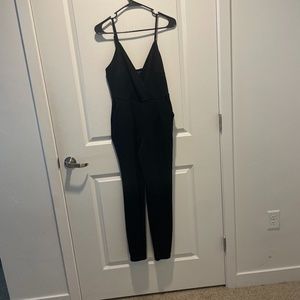 Full length romper with pockets